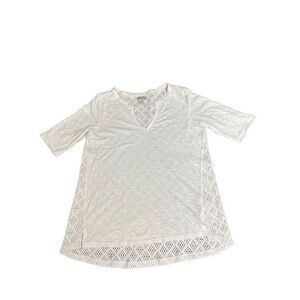 Lucky Brand Eyelet Top